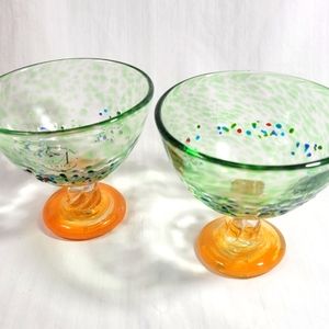 Amici Hand-blown Dessert Bowls